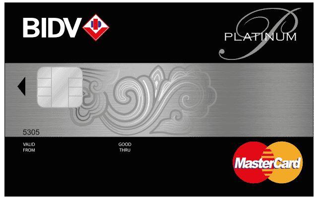 The tin dung quoc te BIDV Mastercard Platinum