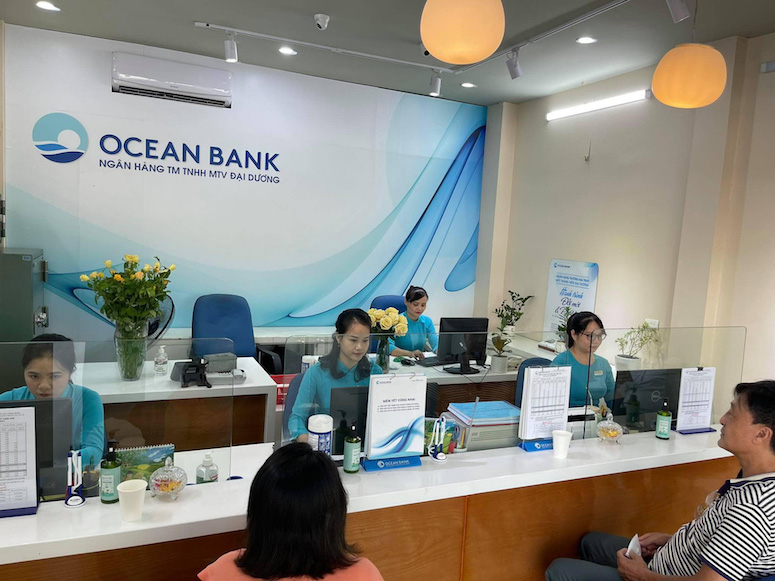 Vay tín chấp theo lương Oceanbank
